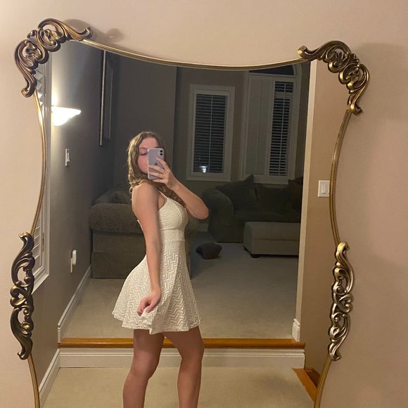 White Lace Dress - Picture 1 of 6
